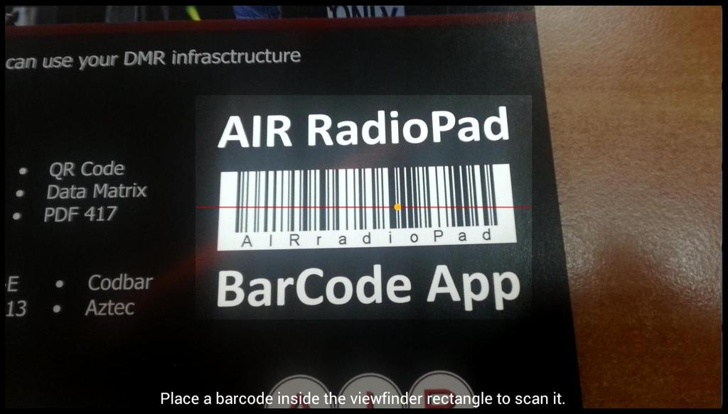 When in a conversation with a subscriber, click the Barcode icon [placed to the left of 'Send' button] to open the application that scans barcodes.