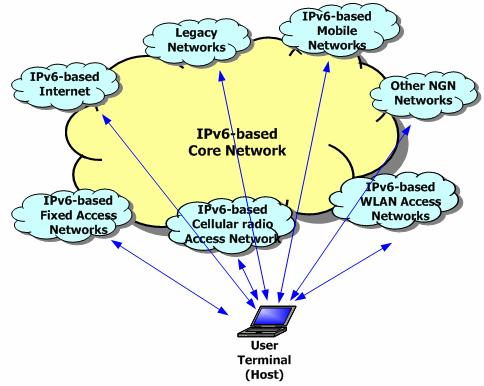 6 Features of multi-homing in IPv6-based NGN The primary purpose of multi-homing is providing multiple network connections to increase the reliability of network connections.