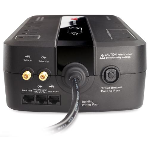 APC Back-UPS Features - Floor Style Standard on all Back-UPS Floor models Product Features: 2 1 5 1 2 3 4 5 6 7 8 Battery Backup & Surge Outlets keep CPU, monitor and another critical device running