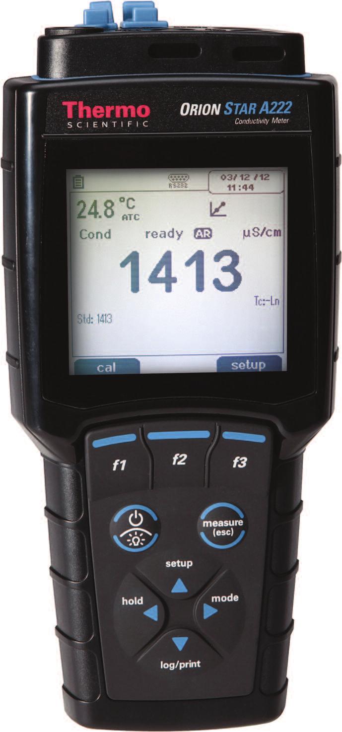 Our Orion Star A220 series portable meters offer the reliability you need in a user-friendly package for your dedicated ph, conductivity or dissolved oxygen testing needs.