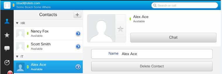 contacts section Step 204 Select the Blue Arrow on the left side of Alex Ace Step 205 Select Chat Step 206