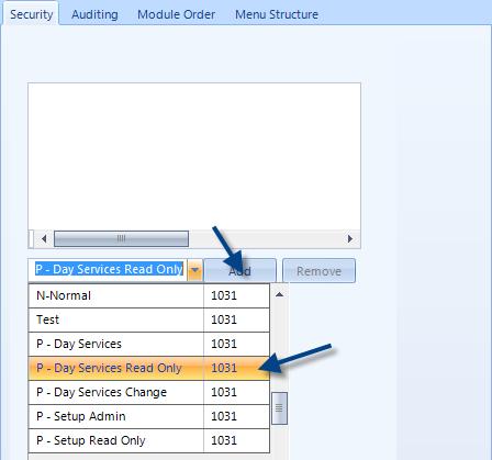 System Configuration tree and click the Security tab on the right. 3.