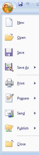 Office 2007 is complete for the 2009-10 school year, save new documents in the