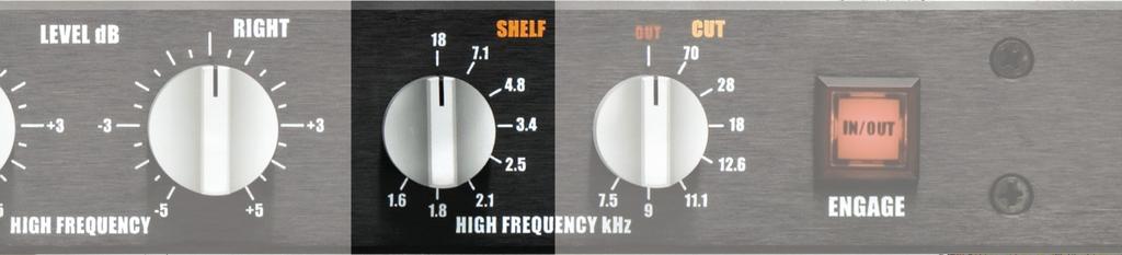 Left channel need a hint more than the right? Pull it up a half db or so as needed. Leverage the BAX for M/S stereo tracking or mixing. Adjust the high frequencies in the M/S stereo field (M/S mode).
