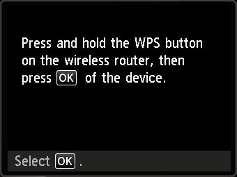 5. Press and hold the WPS button on your wireless