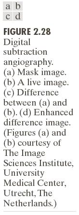 Consider image differences of the form gxy (, ) = fxy (, ) hxy (, ). (2.