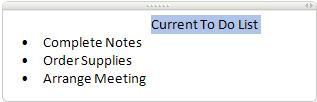 You can also join notes together, for example to make them more coherent. Before beginning ensure that you have completed the previous page.