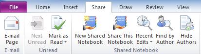 It should be noted that changes made on a shared Notebook will not be visible immediately on other computers, due to a delay with the computers re-synchronising.