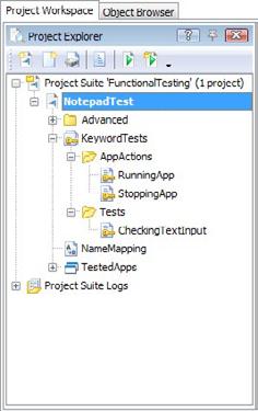 Configure the Project Now we should configure our TestComplete project for automated testing with our functional tests. To do this, you can open the Test Items page of project properties: 1.