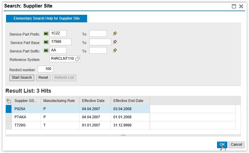 QIM-DP-22-Enter and Save Quality Reject in QIM (R2 Re-issue) 19. Click Start Search. 20.