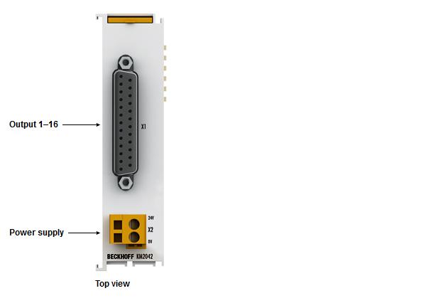Product overview 2 Product overview 2.1 Introduction Fig. 1: The Terminal Module combines 16 digital outputs in a Sub-D plug connector in a compact design.