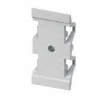 Building a SMISSLINE TP assembly For UL 508 and UL 489 based solutions Socket accessories 2CCC451048F0002 Intermediate piece Description Module Catalog number Light grey, fills shock-proof empty