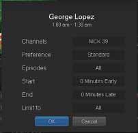 Step 1: Pick A Series Recording Locate any program in the series to be recorded. Highlight its listing and press OK.