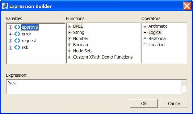 Example Expressions Custom Functions Technical Requirements and Sample Files Adding Custom Functions to Expression and Query Builders For Copy Operations in the Assign activity as well as for links