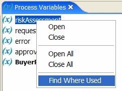 You can also search for all variable used in Copy operations.