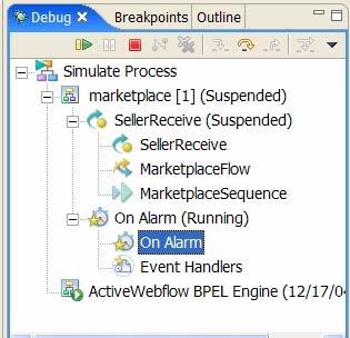 Simulating Fault Handlers During simulation, you can execute a fault handler by setting a simulation property for the relevant invoke activity.