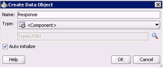 Designing an Outbound BPM Process Using Transformations for Service Integration Figure 6 36 Browse Window 21. Select the second component (for example, PS81) and click OK.