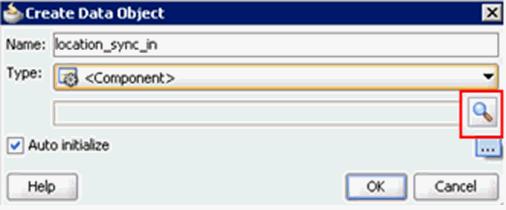 The Create Data Object dialog is displayed, as shown in Figure 6 119. Figure 6 119 Create Data Object Dialog 16.