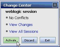 Configuring Outbound Processing Using Oracle Service Bus (BSE Configuration) Figure 7 131 Change Center Area 18.