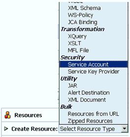 Credential Mapping for Oracle Service Bus (OSB) 2. Configure a File type Business Service. For more information, see "Configuring a File Type Business Service" on page 7-8. 3.