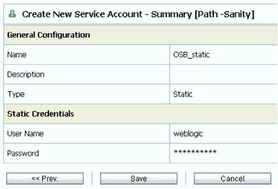 Credential Mapping for Oracle Service Bus (OSB) Figure 8 23 Summary Page 10.