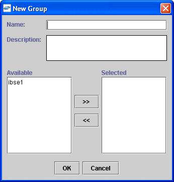 Web Services Policy-Based Security Figure 10 6 Groups Node 4. Right-click Groups and select New Group, as shown in Figure 10 6. The New Group dialog is displayed, as shown in Figure 10 7.