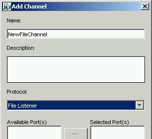 Configuring an Event Adapter 6. Right-click the channel node and select Start. The channel becomes active, as shown in Figure 2 26.