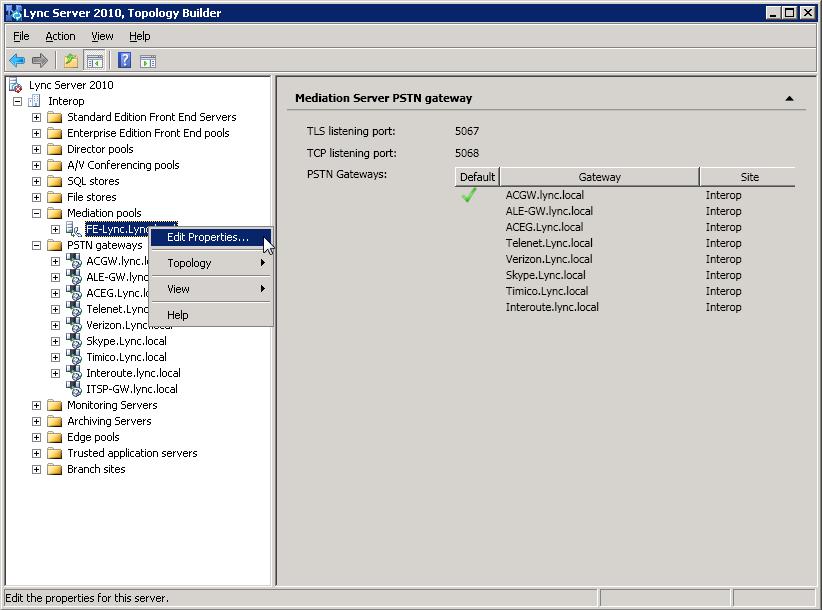 3. Configuring Lync Server 2010 Figure 3-8: Associating