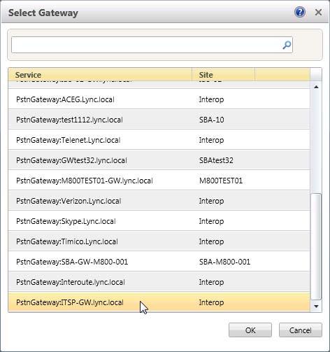 Figure 3-22: Adding New E-SBC Gateway A list of all deployed Gateways is displayed: Figure