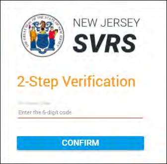 2. In the Username field, enter the assigned username. 3. In the Password field, enter the password. 4. Click LOGIN. The 2-Step Verification page displays. 5.