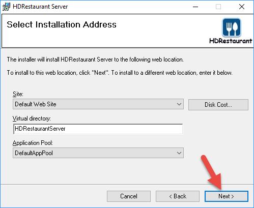 h. The installation directory id displayed. Click on Next. i. Click on Next to confirm installation.
