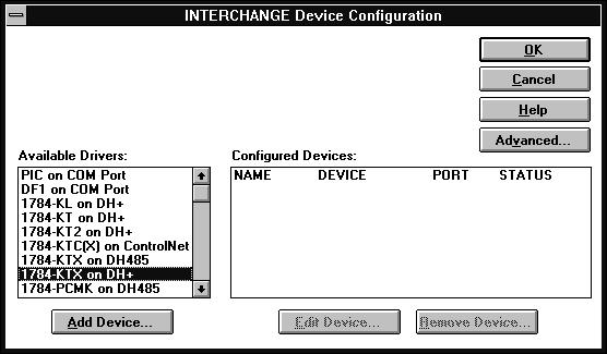 INTERCHANGE software allows you to