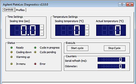 8 Maintenance and troubleshooting Using diagnostic tools Using diagnostic tools Before you start When running test seal cycles to diagnose problems, ensure that you use microplates that are new or in