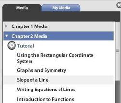 Accessing the Integrated Media Library: Click the Media button to open the Media menu.