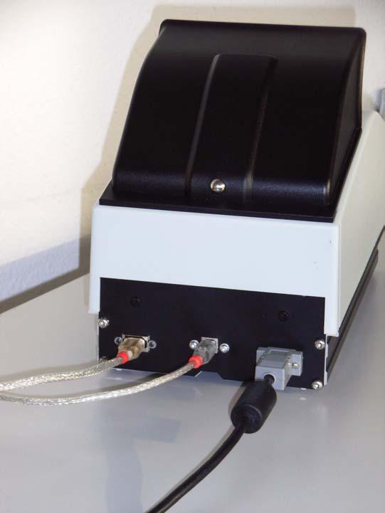Installation and set-up instructions Figure 5: ID-Star 4054 epr with power supply and attached interface cables. 2.