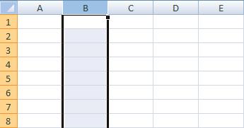 Microsoft Excel consists of worksheets. Each worksheet contains columns and rows. The columns are lettered A to Z and then continuing with AA, AB, AC and so on; the rows are numbered 1 to 1,048,576.