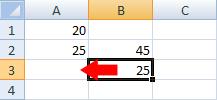 = A1 + A2 The problem is due to cell referencing. When you clicked Copy from the menu, Excel didn't only copy the formula.