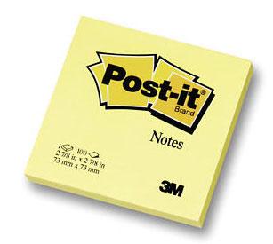 Post-it Notes 653 Series Post-it Notes Stock up on these smaller-sized Post-it Notes, perfect for jotting brief messages and telephone numbers. Convenient 12-pack. Made from Recycled paper.