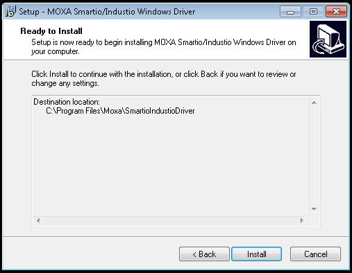 Software Installation 5. Click Finish to complete the installation of the driver.