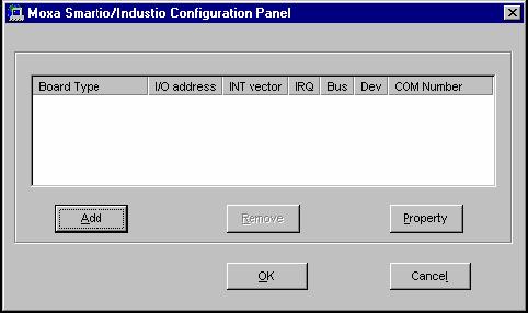 3. After the files have been installed, a configuration panel will open.