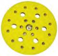 Size 3M Clean Sanding Disc Pad Kit* Thickness Thread Size # of Holes Density Rating 054-20427-7 20427 3" /2" 5/6 24 INT 6 Medium Hook Type Max RPM (OPM) 5,000 (5,000) MOQ 5 3M Clean Sanding Soft Disc
