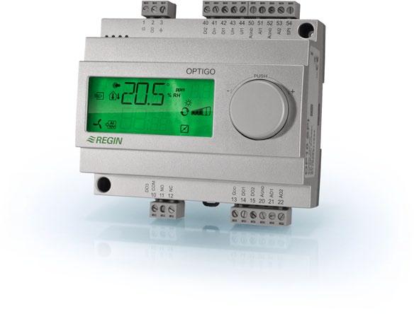 revision 10 2013 OP10 Pre-programmed, configurable controller for simple applications The Optigo OP10 range of controllers can be set to handle everything from temperature or humidity control to