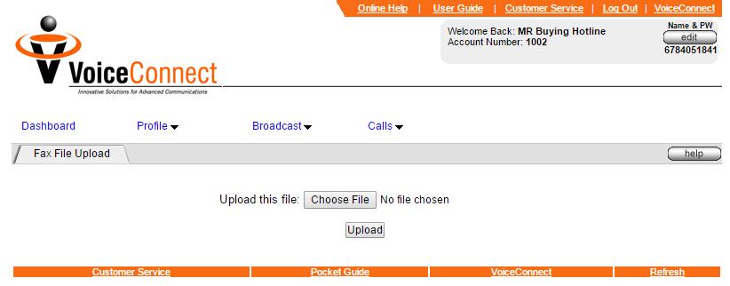 Step 6. To copy a Voice on Demand file, click on the blue + button. A window will pop up. Enter a 3- or 4-digit extension number and click Save. Close the pop-up box. Step 7.