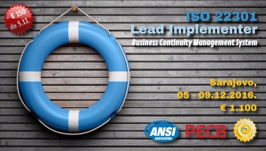 Implementation of Business Continuity Management System (BCMS) based on ISO 22301:2012 requirements Summary This five-day intensive training course enables participants to develop the necessary