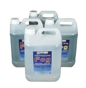 FOG Fluids TM FOG AND HAZE FOG Fluids come in three different types: Standard Fog produces a light fog which disappears quickly, Performance Fog creates a moderately dense and durable fog, Premium