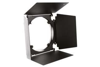 Accessory Frame Adaptor The adaptor allows mounting of additional accessories - barndoor and gel frame.