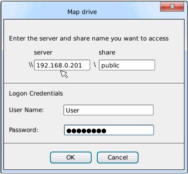 Select a network adaptor from the list and view or change the IP address and network parameters if incorrect.