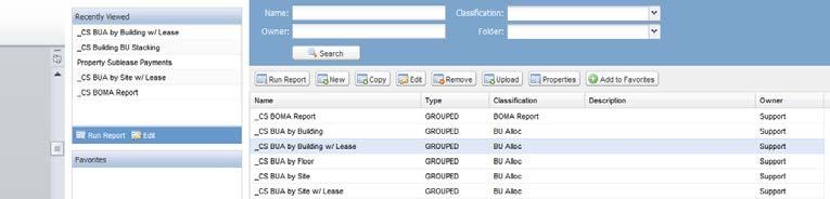 6 Report Explorer Running a Report Report Explorer s powerful search engine gives you the option of searching by owner, classification, report name, or folder.