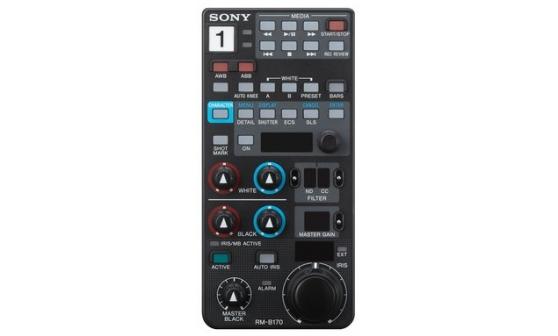 RM-B170 Affordable handheld remote control unit for Sony studio cameras and camcorders Overview The RM-B170 remote control unit is the successor to the RM-B150.