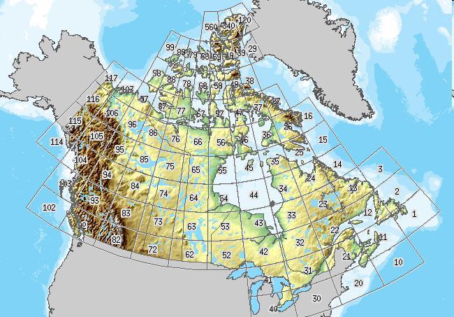 Canada TUB CHS and NRCan are collaborating to deliver Continuous Seamless DTMs through the CDED Topography Unified to Bathymetry (TUB) Z+ve upwards and